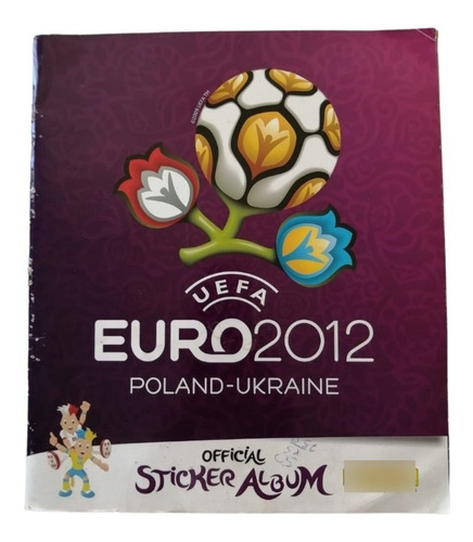 Álbum Panini Euro 2012 Polonia Ucrania