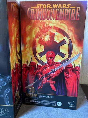 Imagen 5 de 5 de Star Wars Black Series Kir Kanos Crimson Empire (carnor Jax)