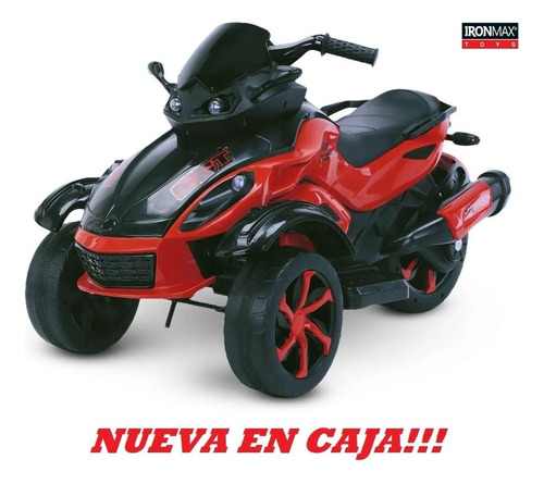 Trimoto Spyder 12 V Música Usb Mont Able Eléctrica En Caja