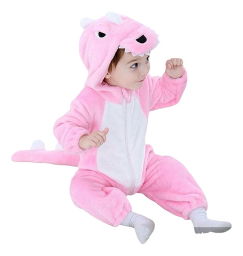 Pijama Entero Kigurumi Bebé Coco Dino