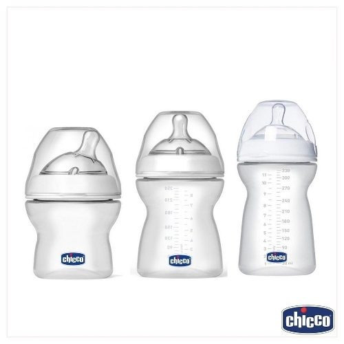 Kit 3 Mamadeiras New Step 150ml + 250ml + 330ml Chicco