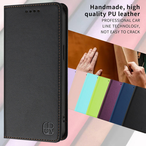 Funda De Piel Tipo Cartera Para Samsung Galaxy S8, Con Funci