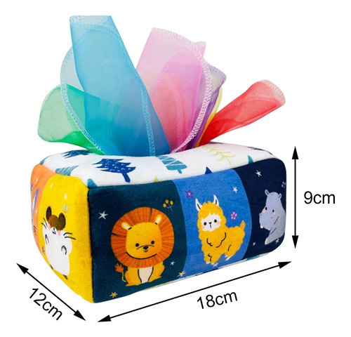 Juguetes De Caja De Pañuelos Animales 18cmx12cmx9cm