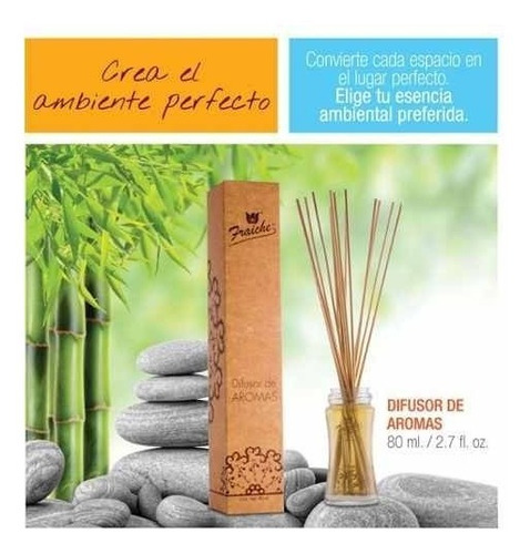 3 Perfumes De 60ml+5ambientales+3 Difusores +3 Esencias Frai