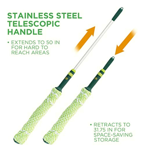 Pine-sol Microfiber Twist Mop With Telescopic Adjustable