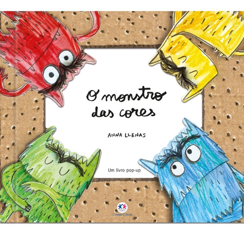 O monstro das cores, de Llenas, Anna. Ciranda Cultural Editora E Distribuidora Ltda., capa dura em português, 2021