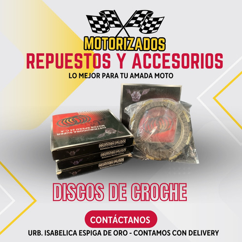 Disco De Croche Para Moto