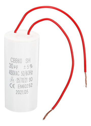Capacitor De Ejecución Yokive 30uf Cbb60, Capacitor De Con 2