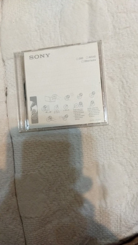 Imagen 1 de 2 de Sony Dvd+r Para Cámara De Video