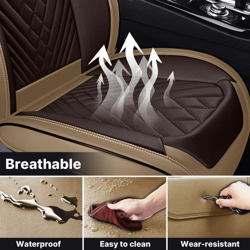Fundas De Asiento Impermeables Para Nissan Maxima 1999-2023 Color