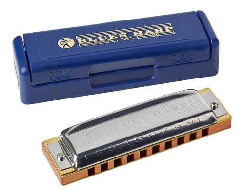 Armonica Hohner Blues Harp Ms Nota: A (la) Diatonica