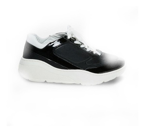 Tenis Steve Madden Current Black, Charol T: 23cm Hermosos!!!