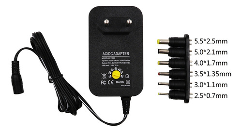 Adaptador De Corriente Ajustable 3v 2a 6v.. 5v 5v 12v Ac/dc.