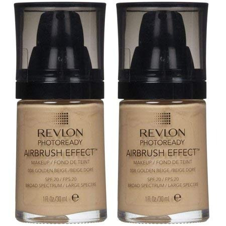 (pack 2) Revlon Photoready Airbrush Efecto De Maquillaje, 00