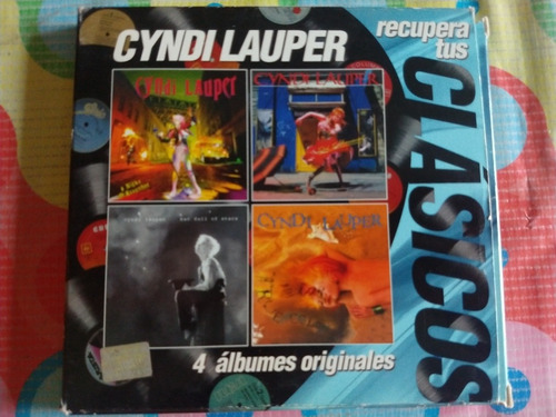 Cyndi Lauper Cd 4 Albumes Clásicos Y