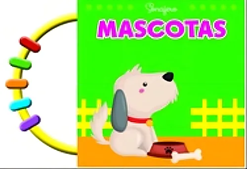 Libro De Tela Con Sonajero Mascotas - Ilustraciones - Ateneo