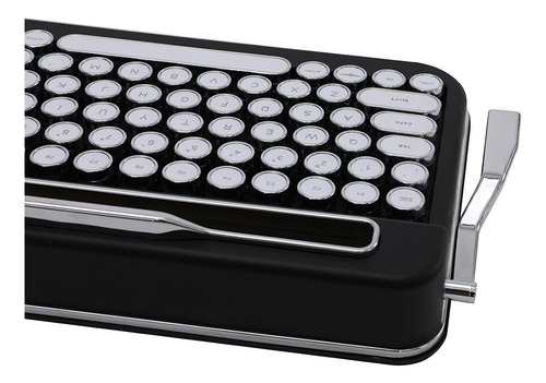Teclado Elretron, Bluetooth/dioma De Ee. Uu./negro