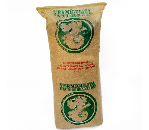 Vermiculita Intersum 50l Complemento Para Suelos Y Sustratos