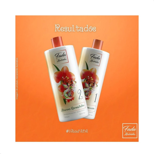 Kit Progressiva Fada Madrinha 2x1l Creme Alisamento Antifriz
