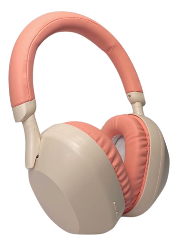 Audífonos Diadema Bluetooth Ligeros Audio Bass Rojo Magenta