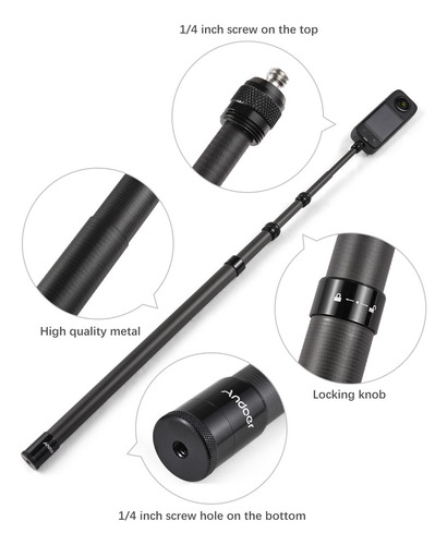 Selfie Stick Insta360 X2/x3 Metros/82.6 M Con Tornillo