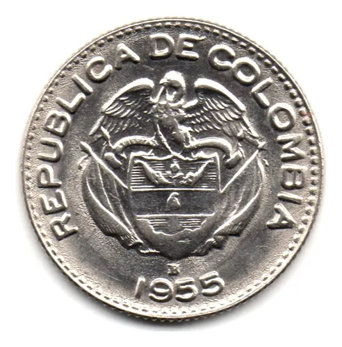10 Centavos 1955 Bogotá Nueva Y Con Todo El Brillo