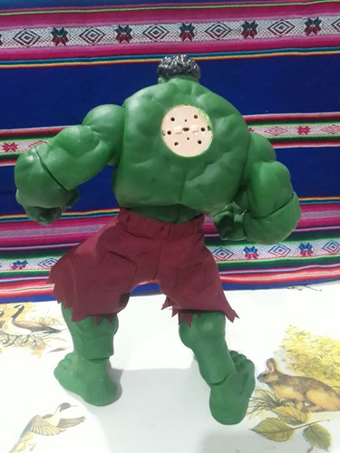 Hulk Hombre Verde Gigante Articulado Marvel Avenger 28 Cm !!
