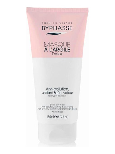 Mascarilla De Arcilla Byphasse Detox 150ml Cuidado Facial