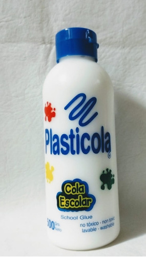 Plasticola Adhesivo Escolar 500grs Neto. Sin Solvente