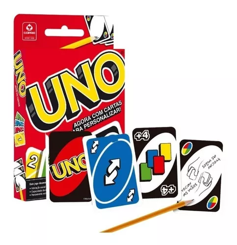 Novo Jogo De Cartas Uno Minimalista Original Mattel Gyh69