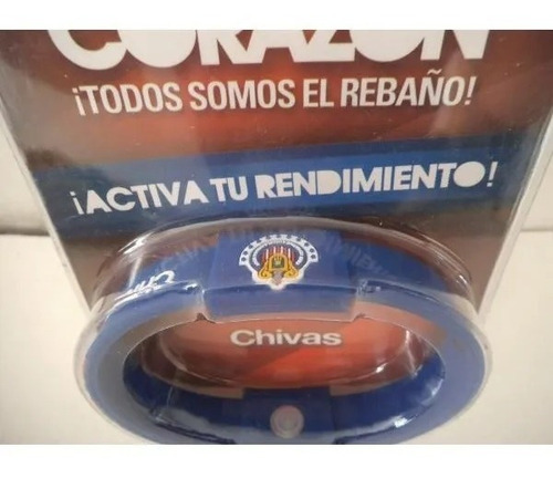 Imagen 3 de 4 de Remate 10 Pulsera Chivas Grande Futbol Oferta