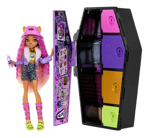 Monster High Muñeca Skulltimates Clawdeen