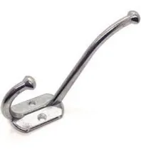 Comprar Ganchos Percheros Dobles X 10 Unid Perchas Aluminio