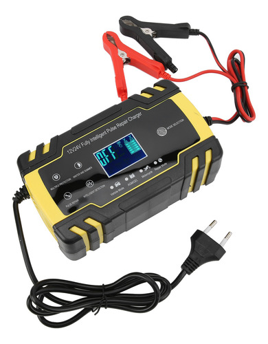 Arrancador 12v/24v Cargador De Batería Inteligente Carga Aut