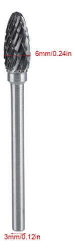 Juego De 10 Limas Rotativas De Acero De Carburo De Tungsteno