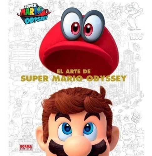 Libro - El Arte De Super Mario Odyssey - Nintendo - Norma 