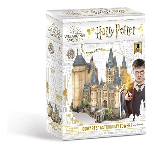 Harry Potter Torre Astronomia Hogwarts Puzzle 3d 243 Piezas