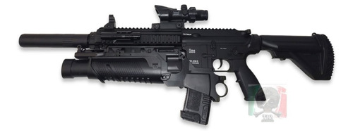 Lanzador Hidrogel M4 Hk416 Con Accesorios Automático