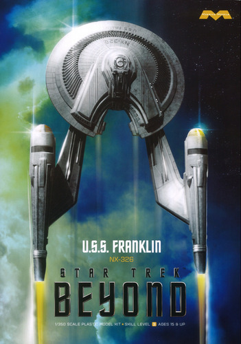 Star Trek Beyond Nx-326 Uss Franklin Moebius Models 1/350