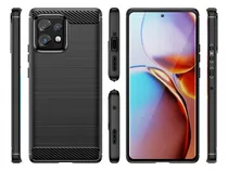 Comprar Funda Tpu Fiber Carbon Antigolpe Para  Moto Edge 40 Pro