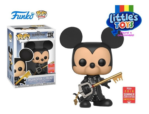 Organization 13 Mickey Sdcc 2018 Funko Pop Kingdom Hearts 