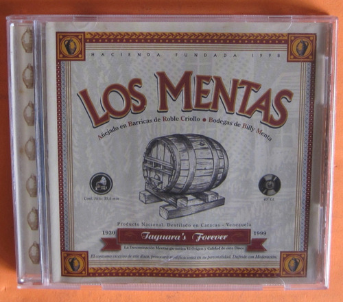 Los Mentas Taguara´s Forever Cd Original Universal 2000 Ven.