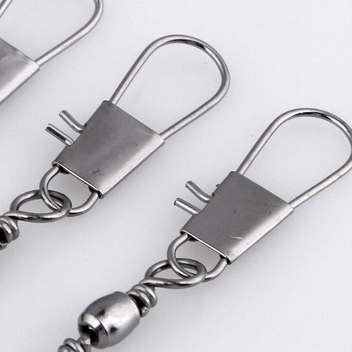 Pesca Swivels Snap Barril Giratorio 008