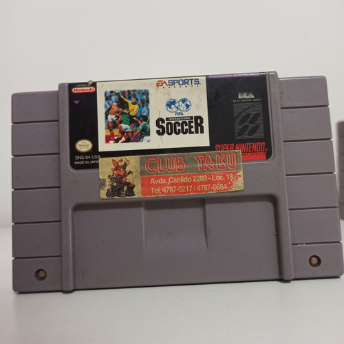 Fifa International Soccer - Super Nintendo (Usado)