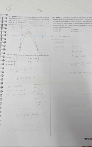 Kit 2 Cadernos Objetivo Ensino Médio 3a Serie Caderno 1eh1 E Caderno 1eh2 (Usado)
