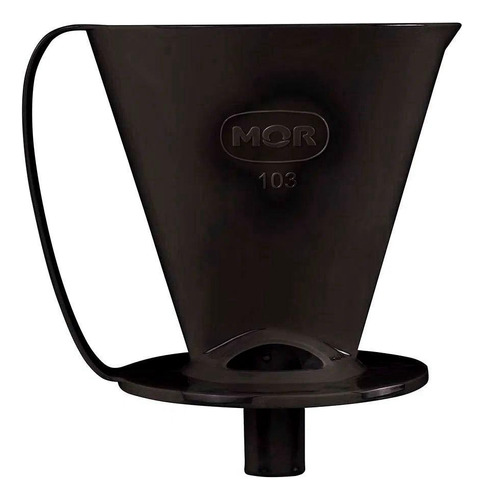 Suporte Preto Para Coador De Café 103 Mor