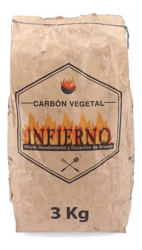 Carbon Vegetal 10 Bolsas De 15 Kgs 