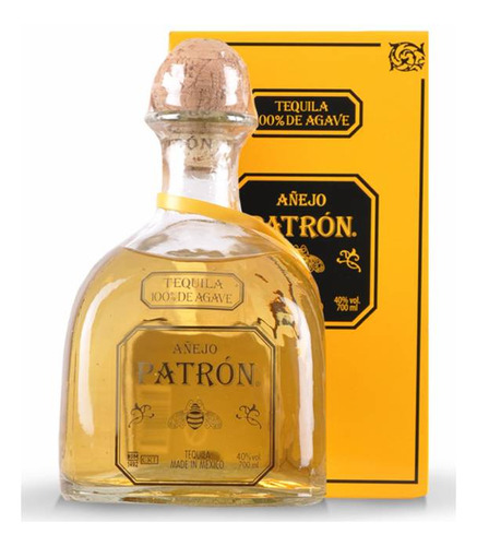 Tequila Patron Añejo 750ml Envío Gratis 