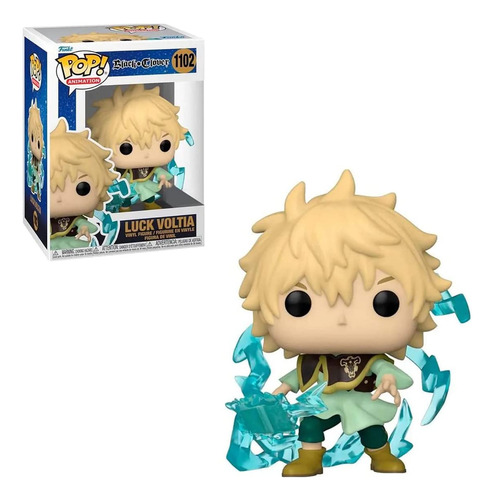 Funko Figura Pop Black Clover Luck Voltia (exclusivo De Anim