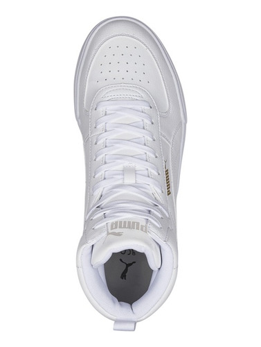 Tenis Casual Puma Caven Mid 385843 01 Color Blanco Original